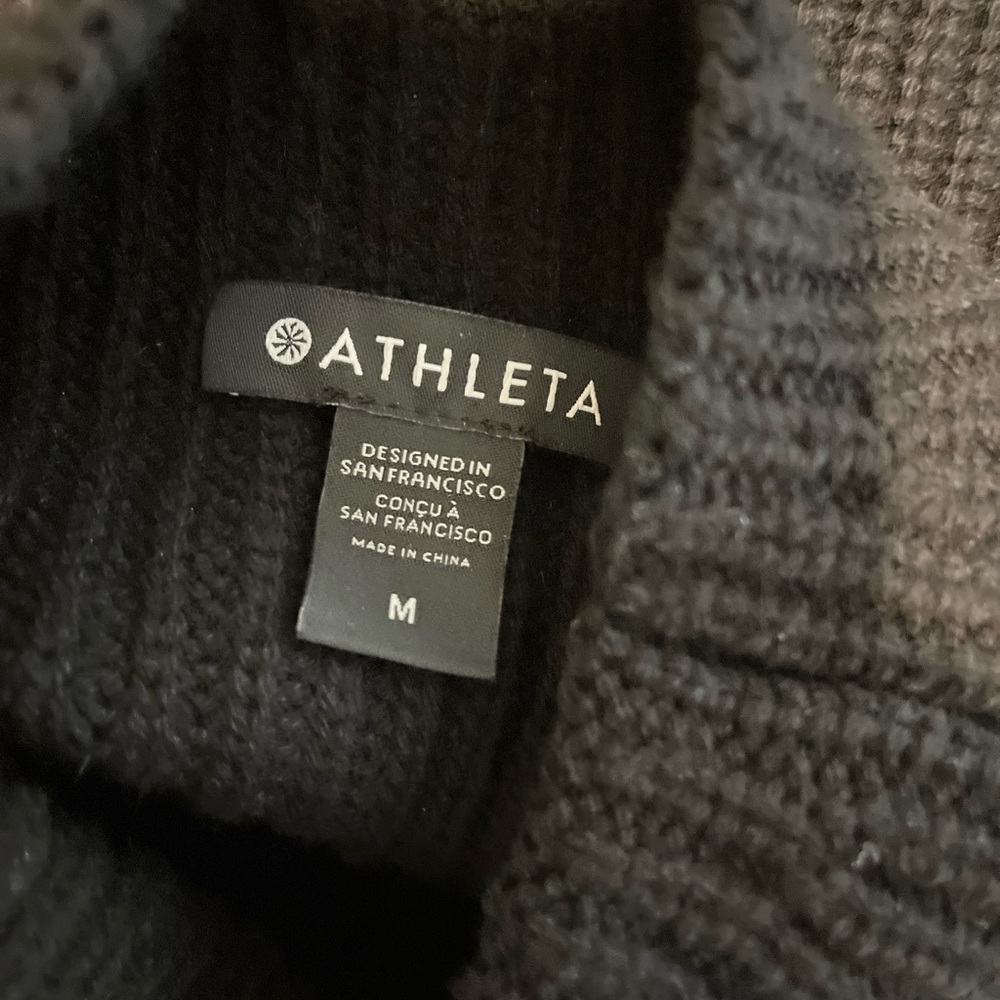 Athleta Azalea Sweater in black
Size medium  smoke free pet free home - Picture 7 of 8